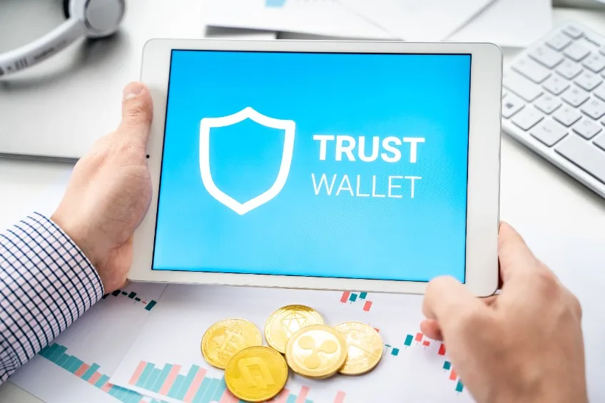 crypto transfers from binance and coinbase now possible on trust wallet | invezz