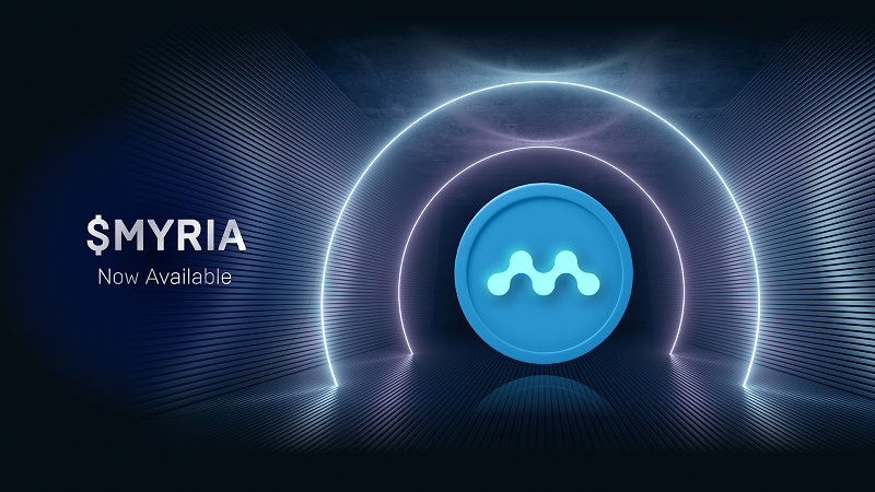 gaming platform myria launches myria token generation event on okx