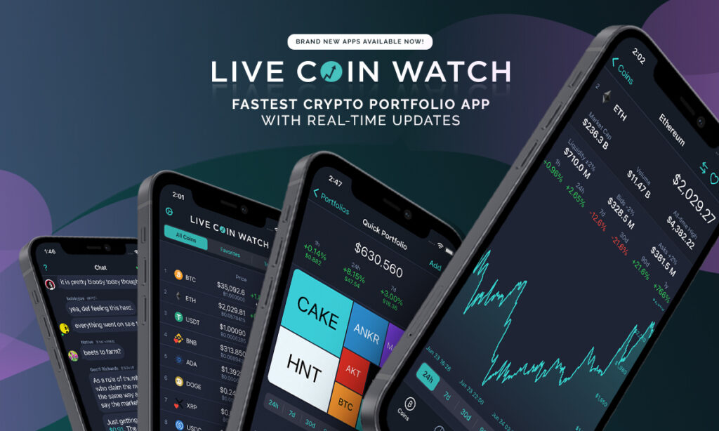 live coin watch unveils mobile app for android users