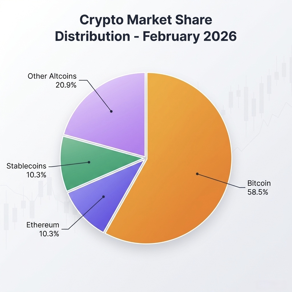 Crypto Market Share Distribution